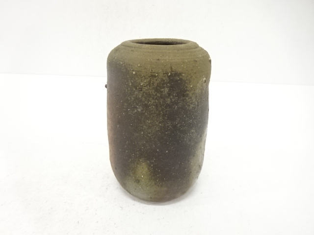 作家物　備前焼　掛花入(保護箱付)